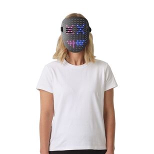 Spartys Led Light Up Expression Mask Multicoloured