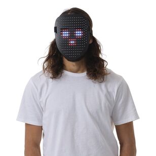 Spartys Led Light Up Expression Mask Multicoloured