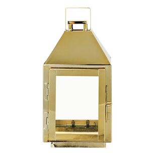 Jolly & Joy Christmas Lantern Gold 10 x 11 x 21 cm