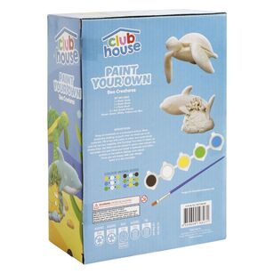 Club House Paint Your Own Sea Life Figurines Multicoloured