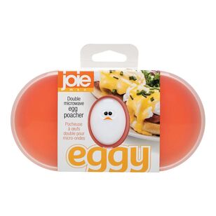 Joie Eggy Double Microwave Egg Poacher Assorted