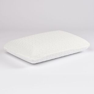 KOO Cool Gel Memory Foam High Profile Pillow White Standard