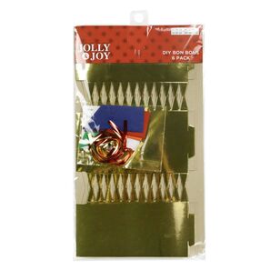 Jolly & Joy DIY Red and Gold Bon Bon 6-pack Multicoloured