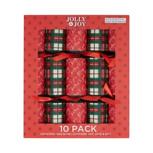 Jolly & Joy Traditional Christmas Bon Bon 10-Pack Multicoloured