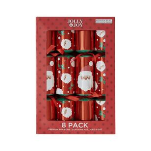 Jolly & Joy Santa Christmas Bon Bon 8-Pack Multicoloured