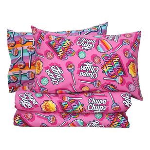 KOO Chupa Chups Quilt Cover Set Pink