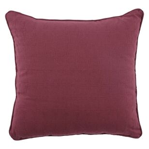 Emerald Hill Harper Cushion Burgundy 45 x 45 cm