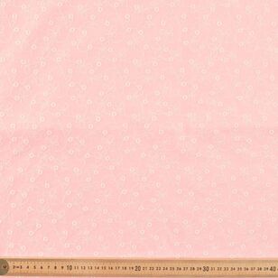 Broiderie Anglais 112 cm Polyester Blend Fabric Coral 112 cm