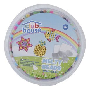 Club House 6000 Piece Melty Beads Starter Kit Multicoloured