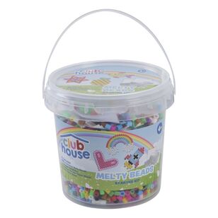 Club House 6000 Piece Melty Beads Starter Kit Multicoloured