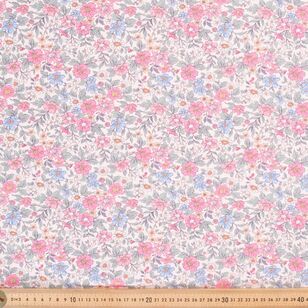 Susie 112 cm Cotton Poplin Fabric Multicoloured 112 cm