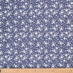 Flower Fields 112 cm Cotton Poplin Fabric Multicoloured 112 cm