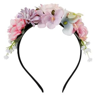 Maria George Pretty Mixed Flower Crown Multicoloured