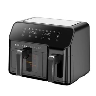 Kitchen Couture Flex View Air Fryer Black 10 L