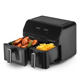 Kitchen Couture Flex View Air Fryer Black 10 L