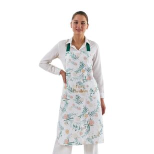 Jolly & Joy Christmas Native Florals Apron Multicoloured 90 x 65 cm