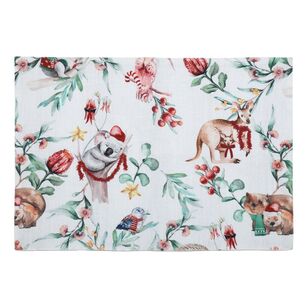 Jolly & Joy Christmas Aussie Placemat Multicoloured 33 x 48 cm