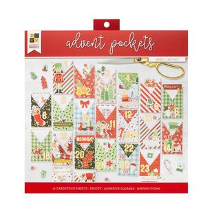 Advent Pockets Christmas Crafting Kit Advent Pockets Making Kit