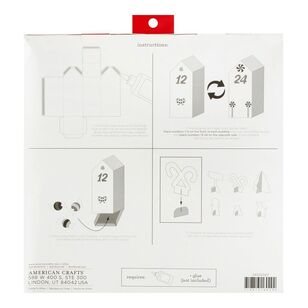 Advent Village Christmas Crafting Kit Advent Village Making Kit