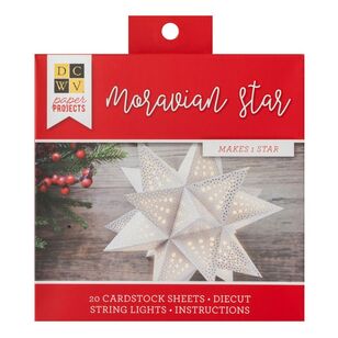 Moravian Star Light Christmas Crafting Kit Moravian Star Making Kit