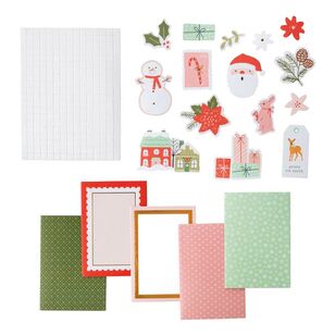 Mini Cards Christmas Crafting Kit Mini Card Making Kit