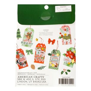 Gift Tags Christmas Crafting Kit Layered Tags Card Making Kit