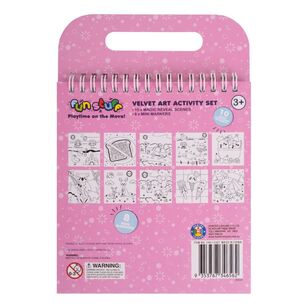 Fun Stuff Velvet Art Activity Set Multicoloured