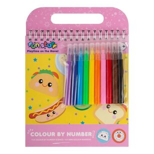 Fun Stuff Colour By Number Multicoloured