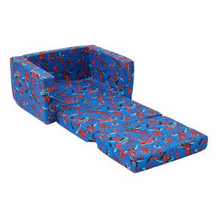 Spiderman Flip Out Couch Blue One Size