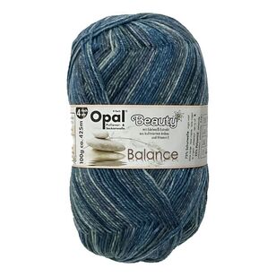 Opal Beauty Balance Mixed Blend Yarn Blue 100 g