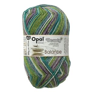 Opal Beauty Balance Mixed Blend Yarn Green 100 g