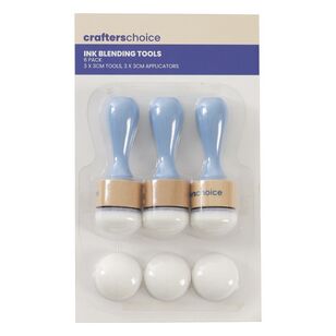 Crafters Choice 3 Pack Ink Blending Tools Blue