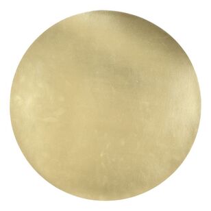 Jolly & Joy Christmas Gold Shimmer Round Placemat Gold 38 cm