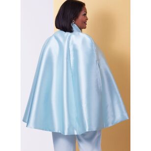 Butterick B6978 Misses' and Women's Cape, Top and Pants Pattern White