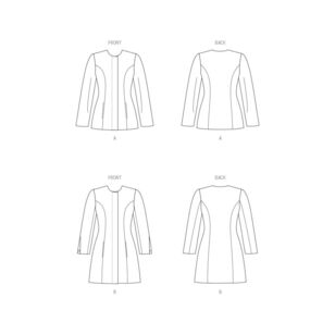 Butterick B6979 Misses' Jacket Pattern White