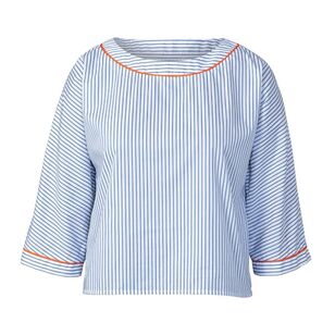 Burda 5843 Misses' Shirt Pattern White 10 - 20