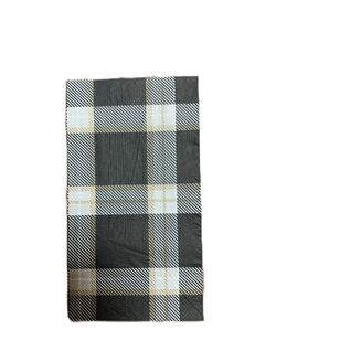 Bouclair Christmas Plaid Napkin Black 33 x 40 cm