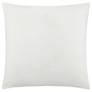 Bouclair Christmas Hohoho Midori Cushion White 48 x 48 cm