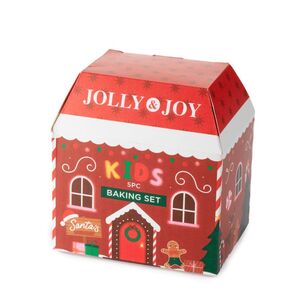 Jolly & Joy Christmas Kids Baking Set Multicoloured