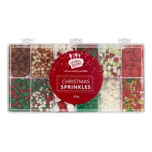 Creative Kitchen Christmas Sprinkle Tackle Box Multicoloured 332G