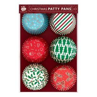 Creative Kitchen Christmas Patty Pans 300-Pack Multicoloured