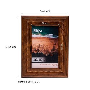 Frame Depot Amira Photo Frame Red 16.36 x 21.44 x 1.9 cm