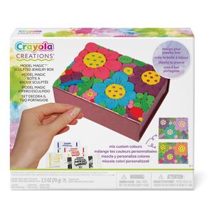 Crayola Creations Model Magic Sculpted Jewellery Box  Multicoloured