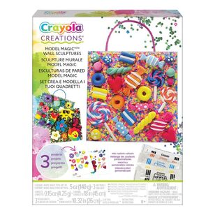 Crayola Creations Model Magic Wall Sculptures Kit  Multicoloured