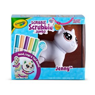 Crayola Scribble Scrubbie Jumbo Pet Jenny Multicoloured