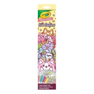 Crayola Poster Pages Li'L Cuties Multicoloured