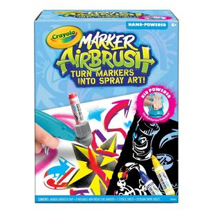 Crayola Marker Airbrush Kit  Multicoloured