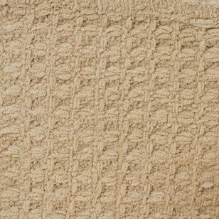 KOO Luca Waffle Throw Natural 127 x 152 cm