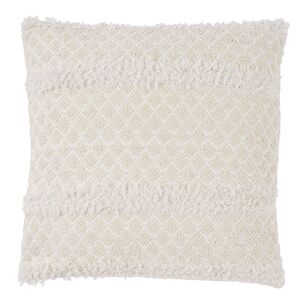 KOO Mediterranean Corfu Cushion White 45 x 45 cm