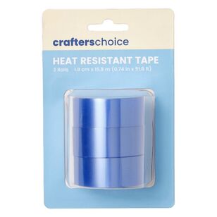 Crafters Choice Heat Resistant Tape 3 Pack Black